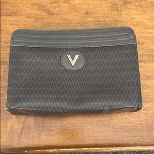 Men’s Valentino Black and Gray Clutch Bag